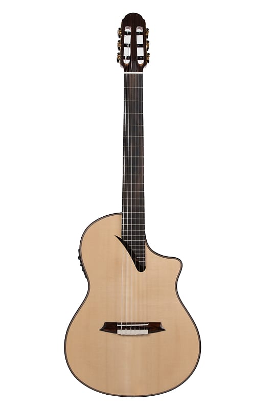 Katoh Mcg150seq Cutaway Classical Guitar & Case Reverb