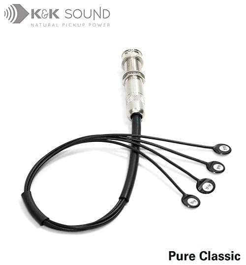 K&K Pure Classic Pickup for Nylon String Guitar Reverb