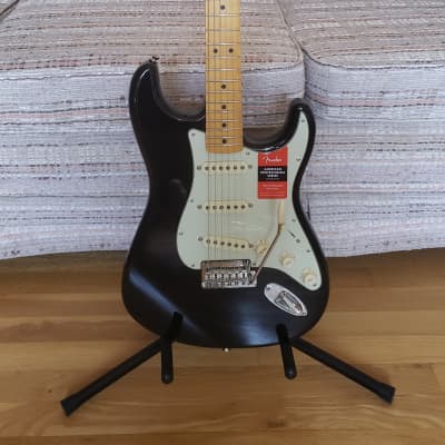 2020 Fender American Pro Stratocaster - Black image 1