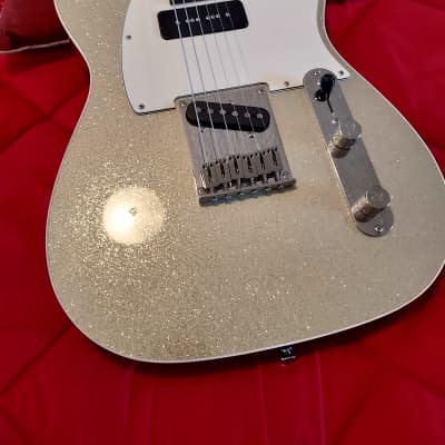 Reverend Wildwood Exclusive Pete Anderson Eastsider T 2016 Silver Sparkle 24605 image 7