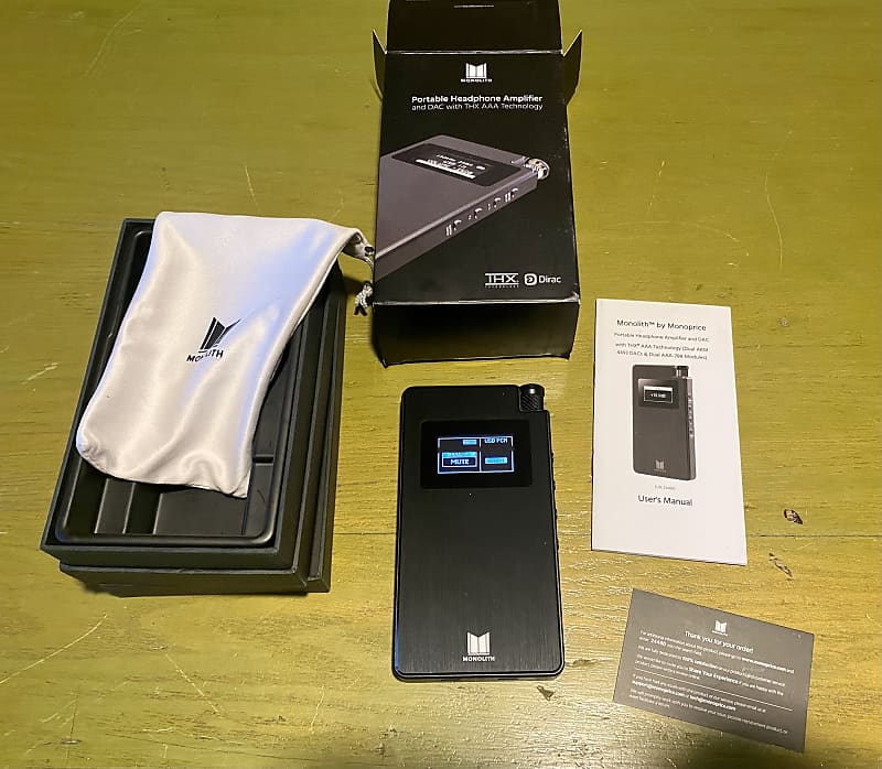 Monoprice THX Portable Headphone Amplifier / DAC Reverb