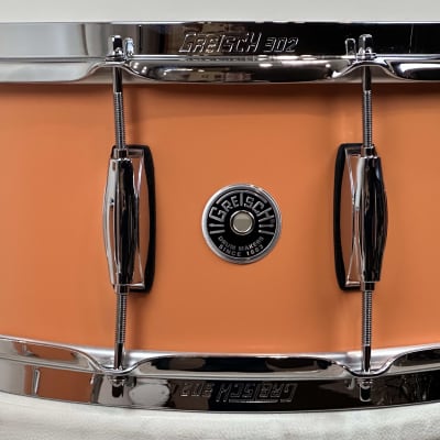 Gretsch 24/13/16/6.5x14" Brooklyn Drum Set - Exclusive Cameo Coral image 8