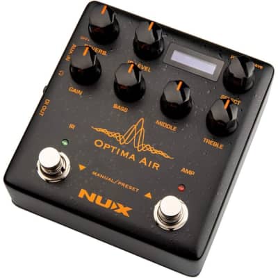 NUX Optima Air (NAI-5) Dual-Switch Acoustic Guitar Simulator with a Preamp,IR Loader, Capturing Mode image 1