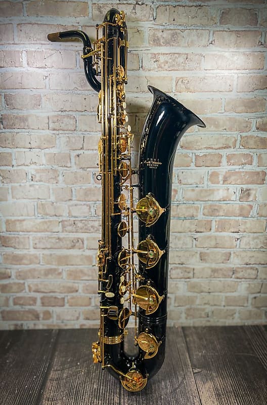 E.M. Winston Pro I Baritone Saxophone (White Plains, NY) Reverb