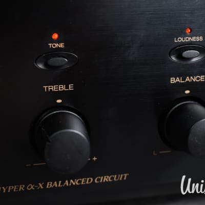 Sansui AU-α607XR Black Integrated Amplifier in Excellent Sansui AU-α607XR Black Integrated Amplifier in Excellent