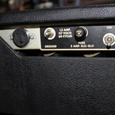 Fender Super Reverb Black and Silver Guitar Combo Amp image 11
