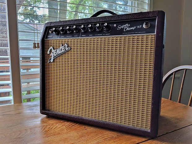 Fender super top champ x2 greenback