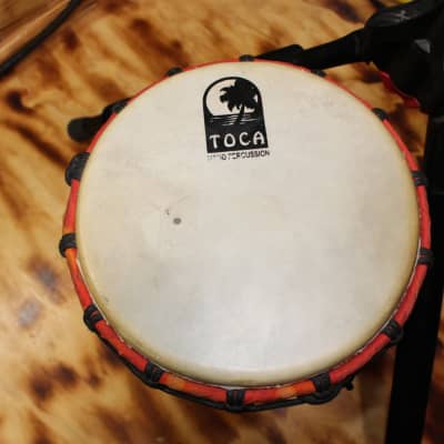 Toca Hand Percussion Red Djembe image 4