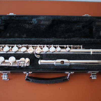 Yamaha YFL-221 Student Flute 2010s - Silver | Reverb