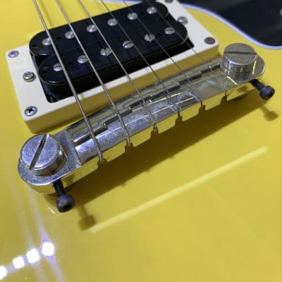 Epiphone Junior Glossy Yellow Electric Guitar image 4