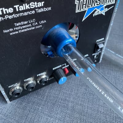 ミュージシャン Talk box TalkStar Talk Box 2019 - Black / Blue | Reverb