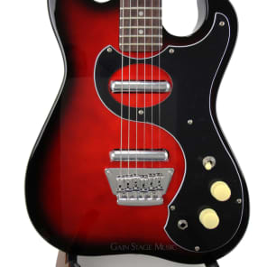 Jay Turser J-Tone Series 1457 Guitar Burgundy Finish image 1