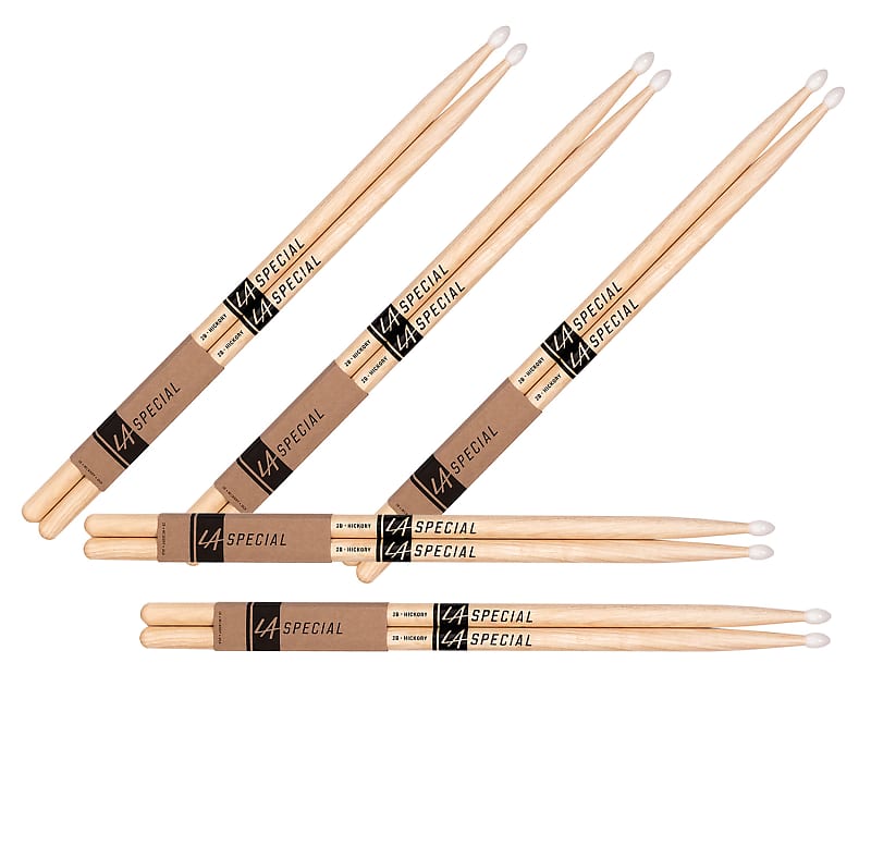 Promark LA SPECIAL 2B Nylon Drum Sticks FACTORY SECONDS! FIVE PACK!