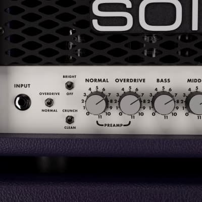 Soldano SLO-30 Custom Super Lead Overdrive 30-Watt Purple Guitar Amp Head image 5