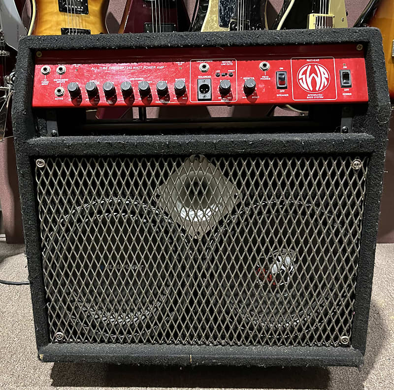SWR Red Head redhead Bass Combo Amp - Local Pickup Only | Reverb