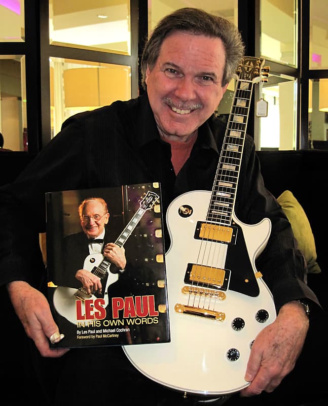 Immagine Les Paul's Personal 50th Anniversary White Custom Featured on his Autobiography~ The Collector's Package - 1