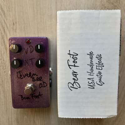 【希少】Queen Bee Overdrive Bearfoot FX Bearfoot FX Queen Bee Overdrive - Mint In Box Low Serial #7