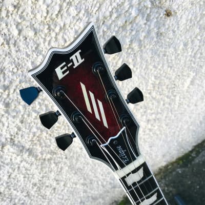 ESP E-II Eclipse QM STBCSB Electric Guitar (Made in Japan) w/ Hard Case image 3
