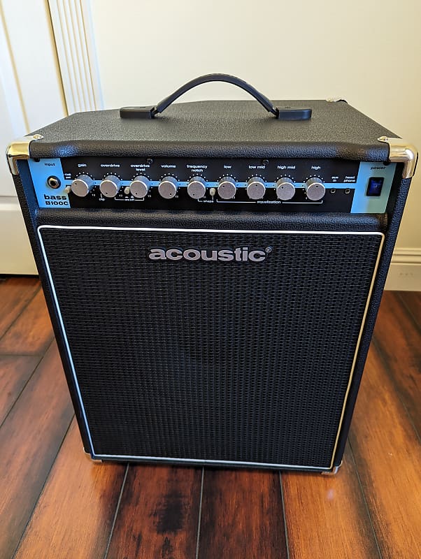 Acoustic B100c Bass Combo Amp Reverb 6088