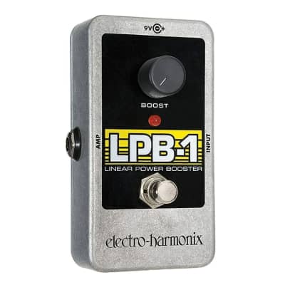 Electro-Harmonix LPB-1 Linear Power Booster Preamplifier Pedal with AMP Jack, Input Jack, Boost Control and Footswitch for sale