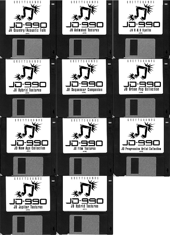 Roland JD-990 Synth Patches • 11 Bank Set - Digital Download image 1