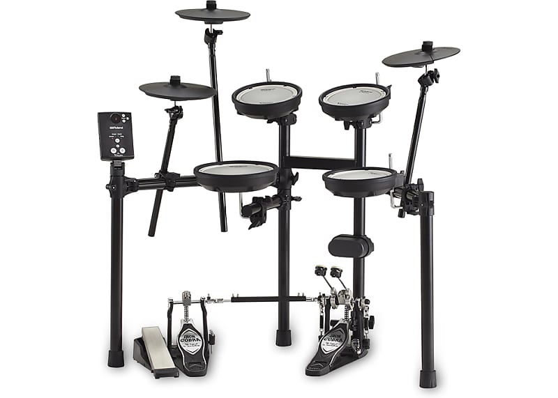 Roland TD-1DMK V-Drum Kit with Mesh Pads 2010s - Black image 1