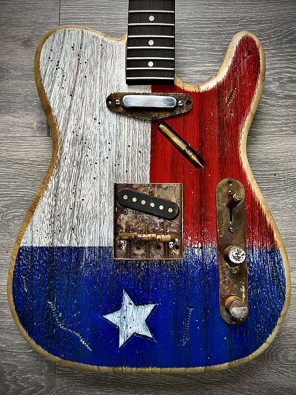 Pistols Crown Barncaster Tele GUITAR BODY ONLY PARTCASTER