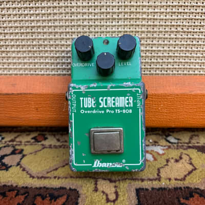 Vintage 1980 Ibanez TS808 Original RC4558P RC Tube Screamer Guitar Effects Pedal image 2