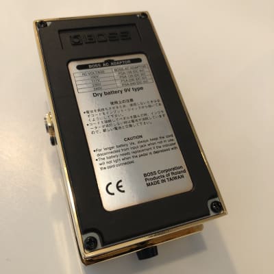 Boss DS-1 Distortion, rare golden edition 1998 Gold image 6