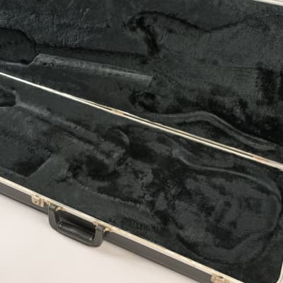 Vintage 1977 1978 1979 1980 1981 Fender Stratocaster Telecaster Molded Plastic Guitar Black CASE USA 1970s image 4