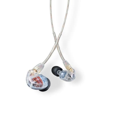 Shure SE535-CL In-Ear Monitoring Triple High Driver, Clear image 1