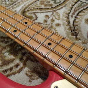 Fender Classic Series '50s Precision Bass 2013 Fiesta Red image 5