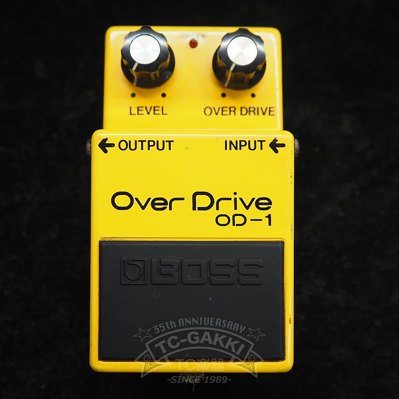 BOSS Over Drive OD-1 （NEC : μPC4741C） BOSS OD-1 Over Drive/ NEC μPC4741c/ 1979 152431 | eBay