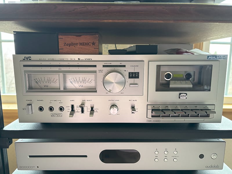 JVC KD-A3J, Super ANRS 1982 - Silver  			