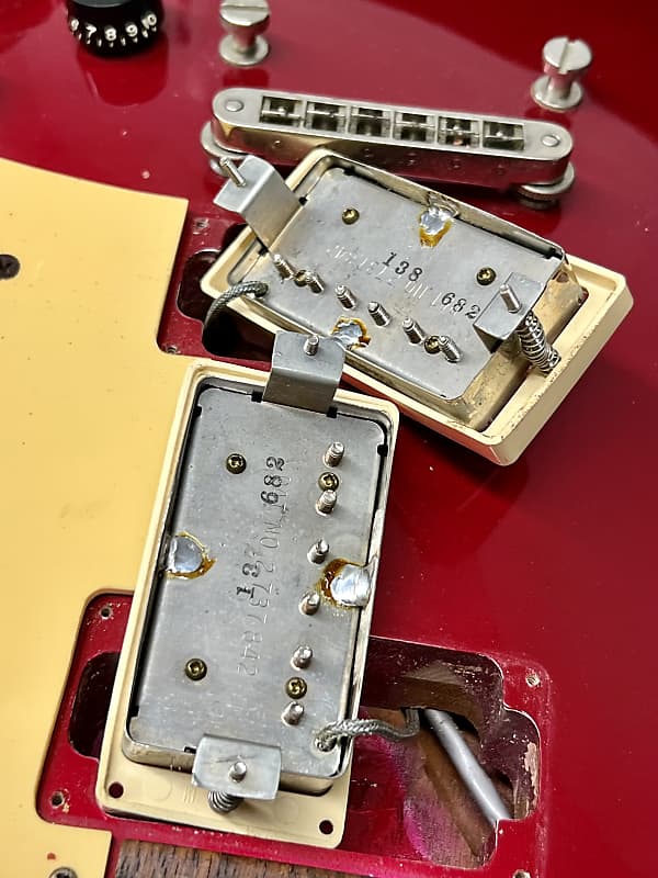 Gibson Les Paul XR-III 1982 - Tim Shaw PAF Red Metallic