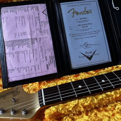 Fender Custom Shop 1962 Jaguar Relic Aztec Gold. RARE! image 19