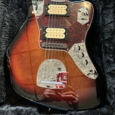 Fender Kurt Cobain Jaguar  3-Color Sunburst  #MX23009888 9 lbs  3.5 oz. image 3