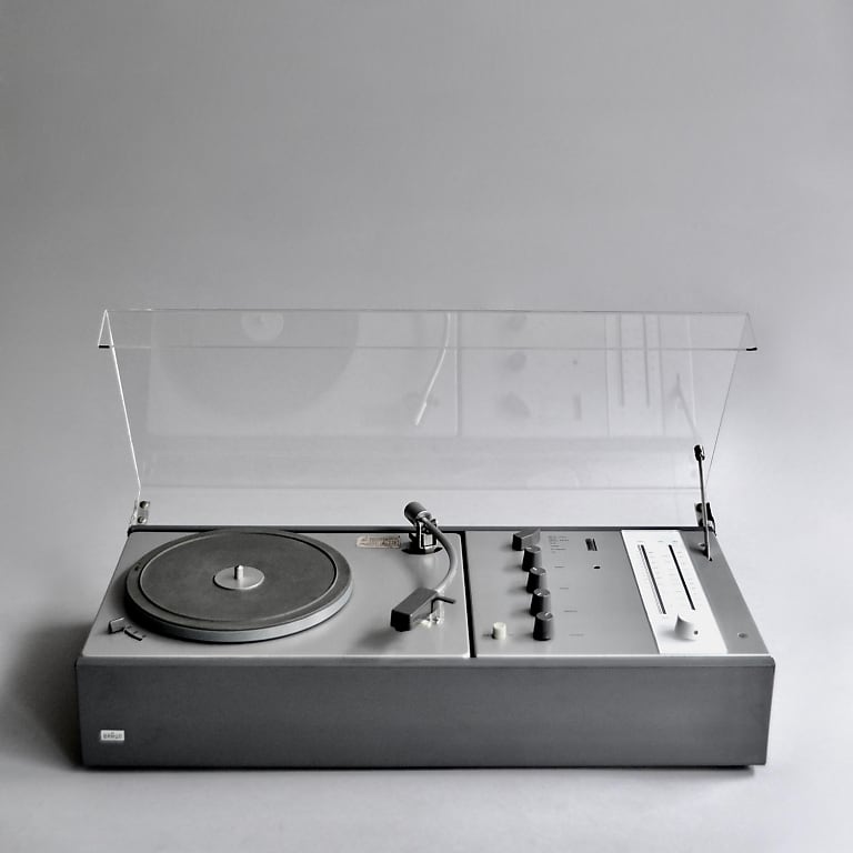Dieter Rams BRAUN TC 20 Vintage Turntable FAULTY  			
