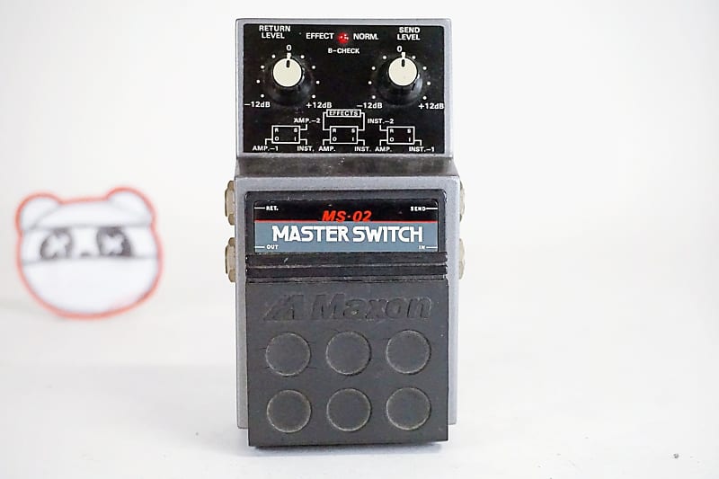 Maxon MS-02 Master Switch | Vintage 1980s Loop Switcher (Made in Japan) image 1