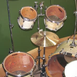 Phil Ehart's KANSAS Yamaha Beech Absolute Custom Complete Drum Set.  Signed, Authenticated image 7