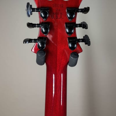 B.C. Rich Custom Shop Warlock 2025 - Transparent Red image 10
