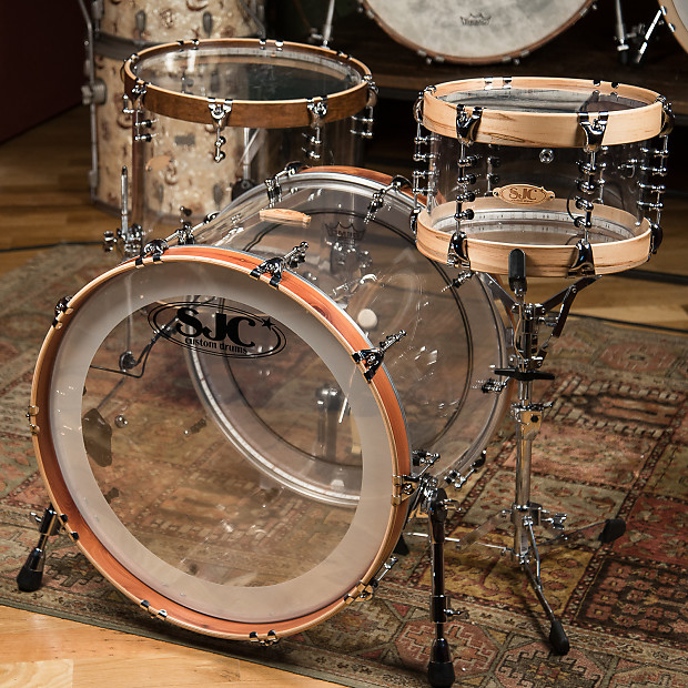 Wooden drum kit sale