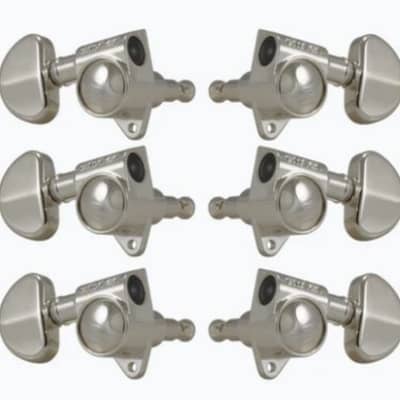 Grover 102-18 series 3X3 Rotomatic tuners. Nickel image 1