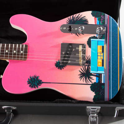 ギター Fender JAPAN ART CANVAS HIROSHI NAGAI Fender Japan harks back to summer with breezy, ultra-limited