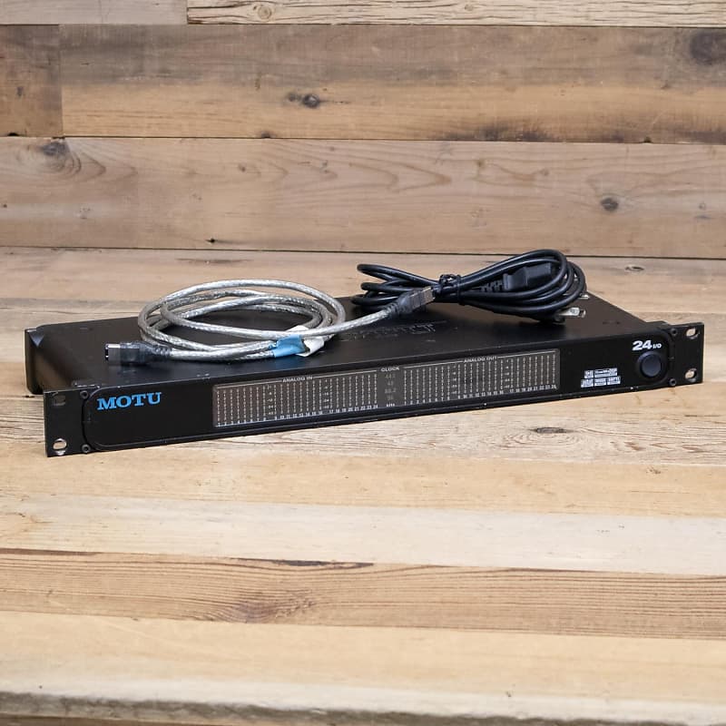 MOTU 24 I/O 24Channel AD DA Converter Reverb