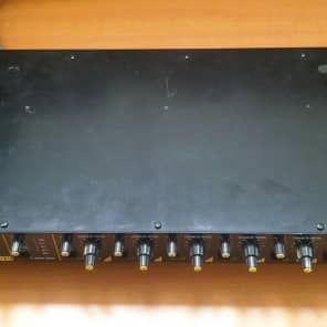 Korg Keyboard Guitar Rack Mixer KMX-62 Vintage KMX 62 80's Black image 7