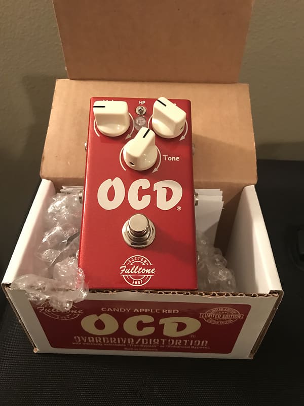 Fulltone OCD Candy Apple Red