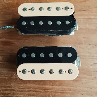 Gibson Lead Pro and Rhythm Pro (Burstbucker Pro) set 2008 - Zebra | Reverb Gibson Lead Pro and Rhythm Pro (Burstbucker Pro) set 2008 - Zebra | Reverb