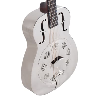 Recording King RM-998-R Metal Body Resonator, Style-0, Round Hole Coverplate image 4