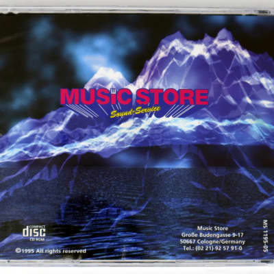 Music Store Sound Service Yamaha VP-1 Akai Format Sample Library/Sound Library/Sampling CD 1995 image 3